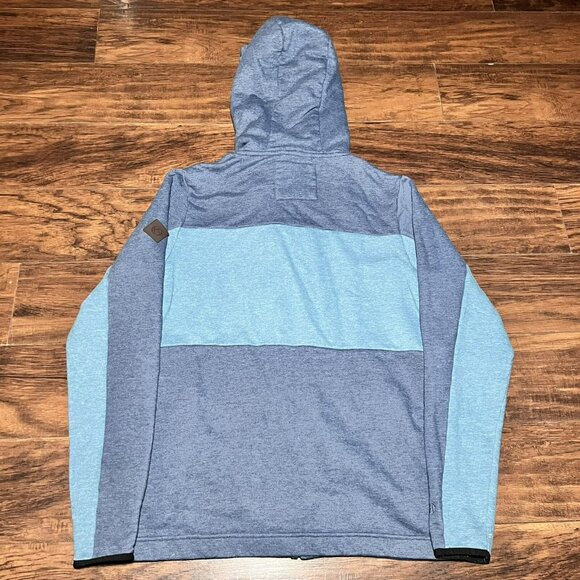 Kazane Hoodied Jacket Blue Men’s Size Medium - Picture 8 of 8